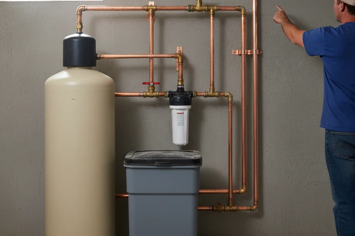 Whole-house water treatment system installed in Deeth